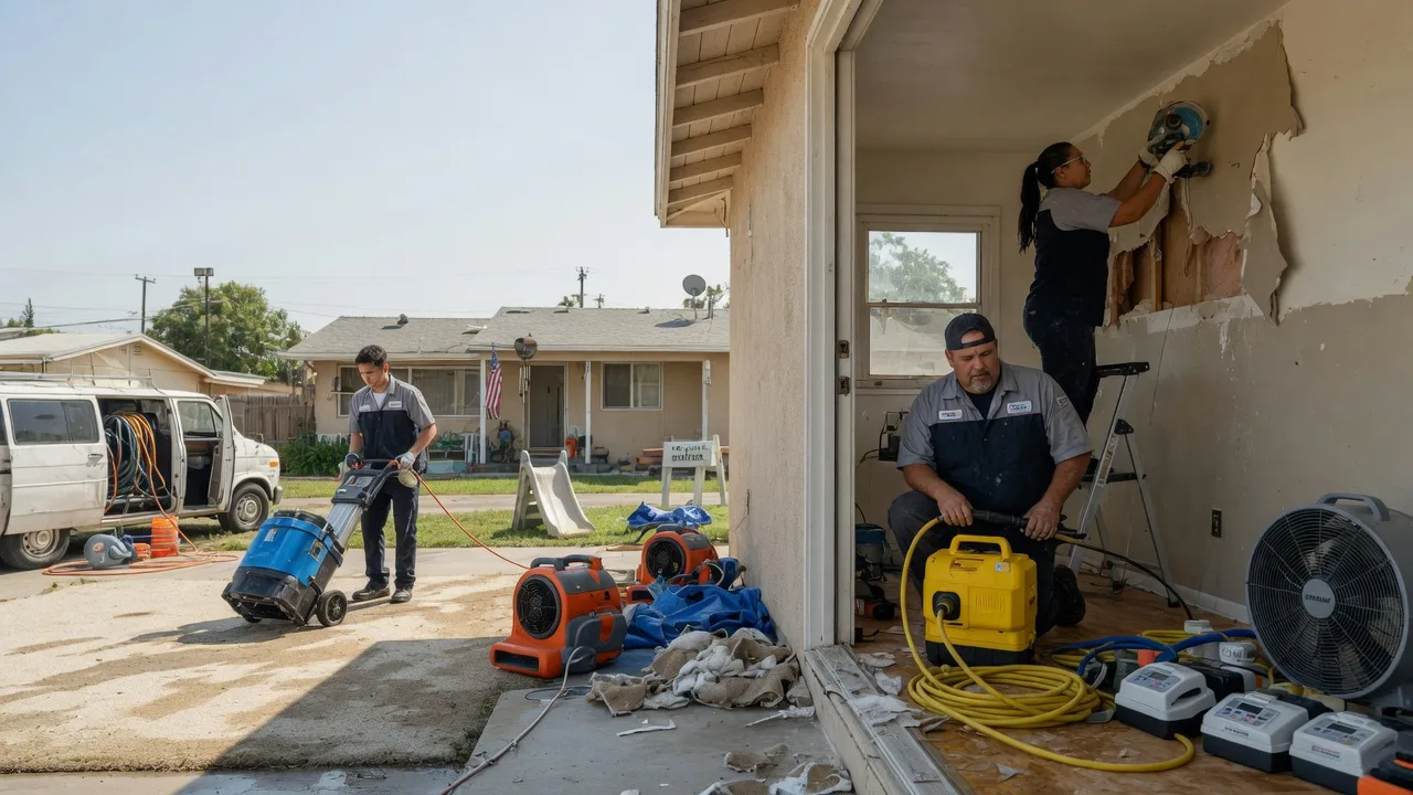 Water Damage Restoration in Clearlake Oaks, CA near me